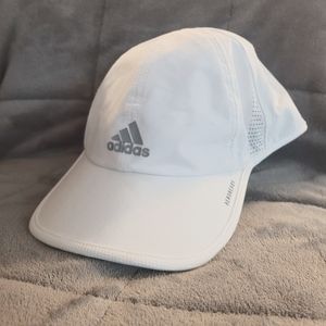 NWT White and Grey Adidas cap